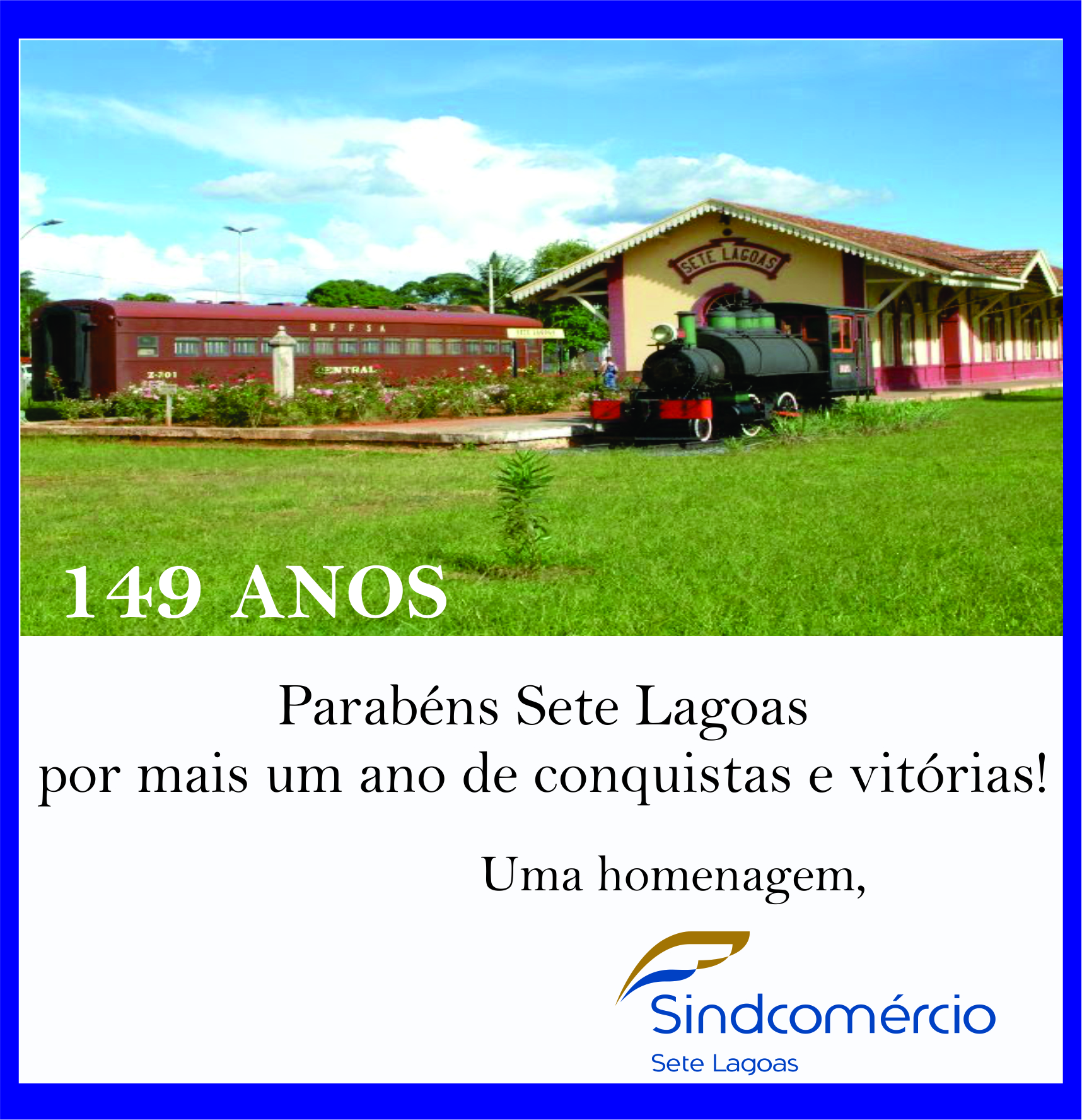 Parabéns Sete Lagoas